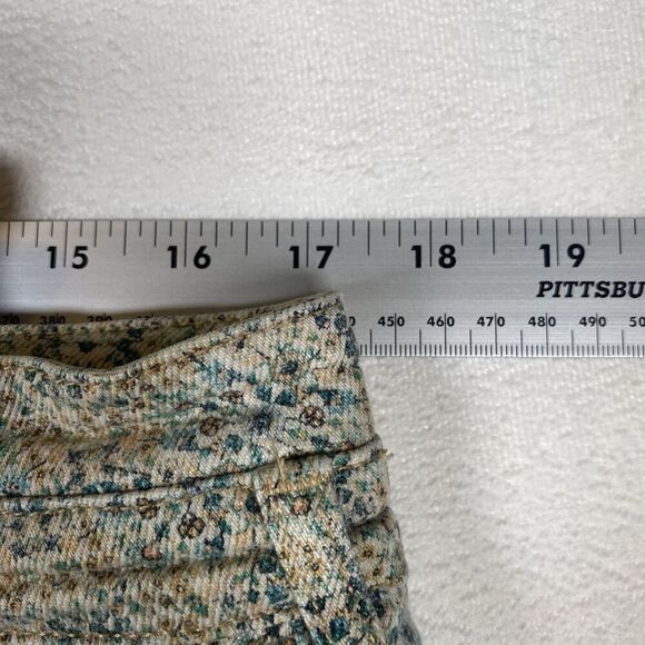 Pilcro and the Letterpress by Anthropologie High-Rise Slim Button Fly Pants S-32 - Picture 10 of 12